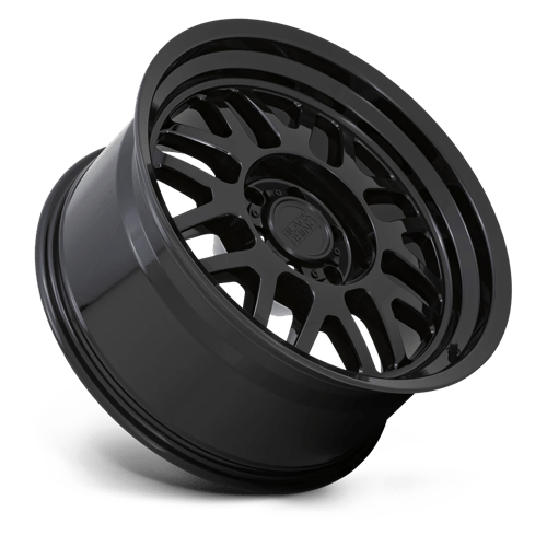 Black Rhino Hard Alloys | DELTA | Gloss Black | 17X9.5 | 6X135 | 12mm/5.72" | 1795DLT126135B87