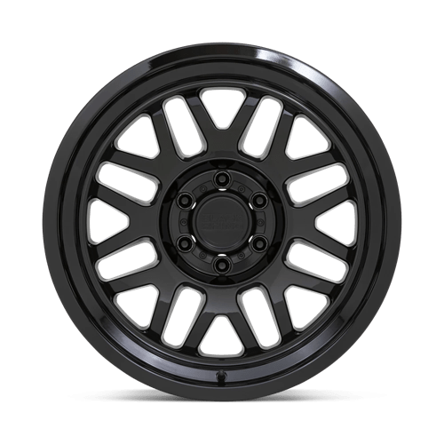 Black Rhino Hard Alloys | DELTA | Gloss Black | 17X9.5 | 6X135 | 12mm/5.72" | 1795DLT126135B87