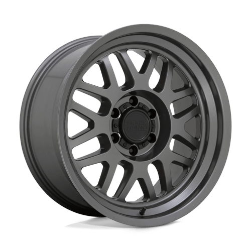 Black Rhino Hard Alloys | DELTA | Matte Gunmetal | 20X9.5 | 6X139.7 | 12mm/5.72" | 2095DLT126140G12