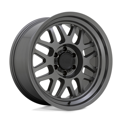 Black Rhino Hard Alloys | DELTA | Matte Gunmetal | 20X9.5 | 6X139.7 | 12mm/5.72" | 2095DLT126140G12