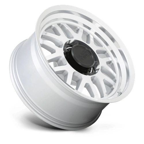 Black Rhino Hard Alloys | DELTA | Gloss Silver With Mirror Face & Lip | 20X9.5 | 8X170 | -18mm/4.54" | 2095DLT-88170S25