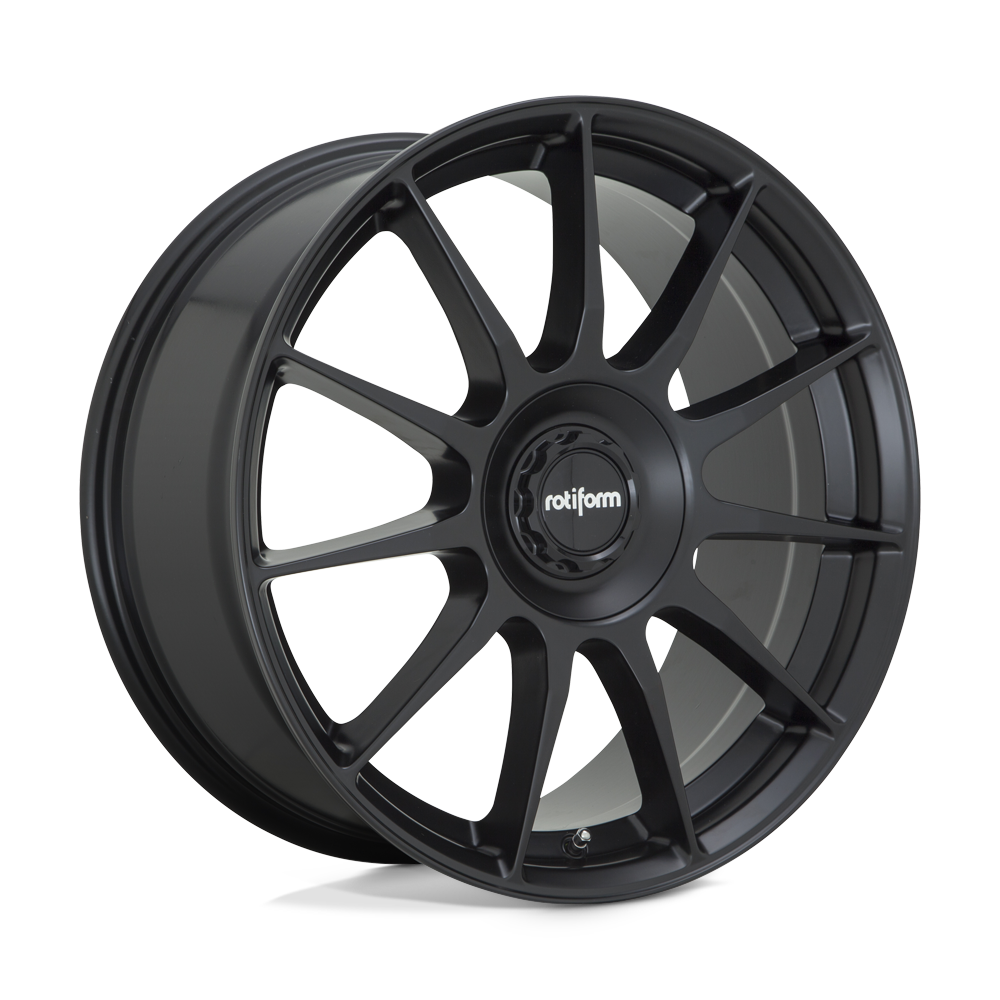 Rotiform | R168 DTM | Satin Black | 17X8 | 5X108/5X114.3 | 40mm/6.07" | R168178002+40