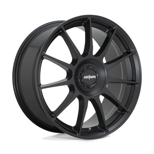 Rotiform | R168 DTM | Satin Black | 17X8 | 5X108/5X114.3 | 40mm/6.07" | R168178002+40