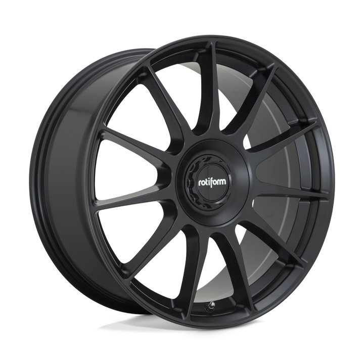 Rotiform | R168 DTM | Satin Black | 19X8.5 | 5X108/5X114.3 | 35mm/6.13" | R168198502+35A