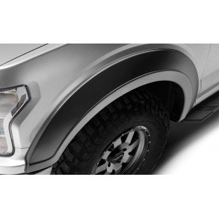 BUSHWACKER 18-C F150 FENDER FLARE EXTEND-A-FENDER STYLE 4PC BLACK