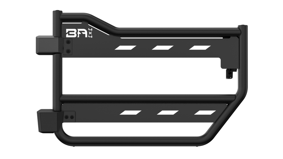 Body Armor 4x4 Front Tube Doors with Webbing - 2021-2026 Ford Bronco