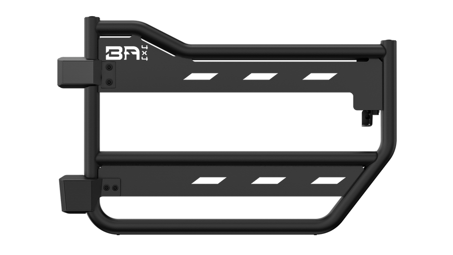 Body Armor 4x4 Front Tube Doors with Webbing - 2021-2026 Ford Bronco