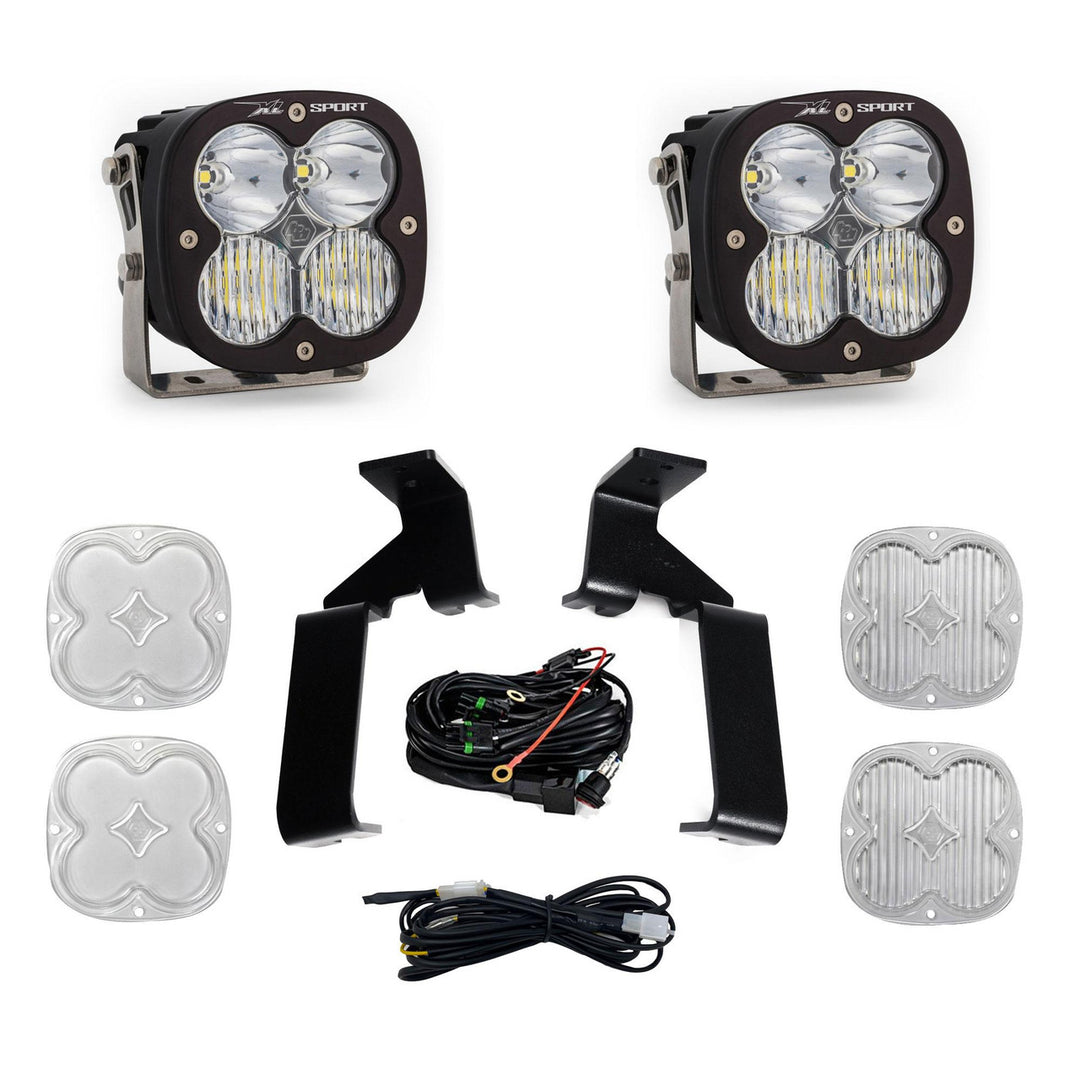 Baja Designs XL Sport A-Pillar Light Kit - 2021-2026 Ford F-150 Raptor
