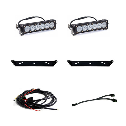 Baja Designs OnX6+ 10" Dual Behind-Grille Light Bar Kit - 2021-2026 Ford F-150 Raptor / Raptor R