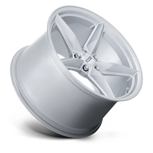 Foose 1PC | F174 CF8 | Gloss Silver | 20X11 | 5X114.3 | 50mm/7.97" | F174201166+50