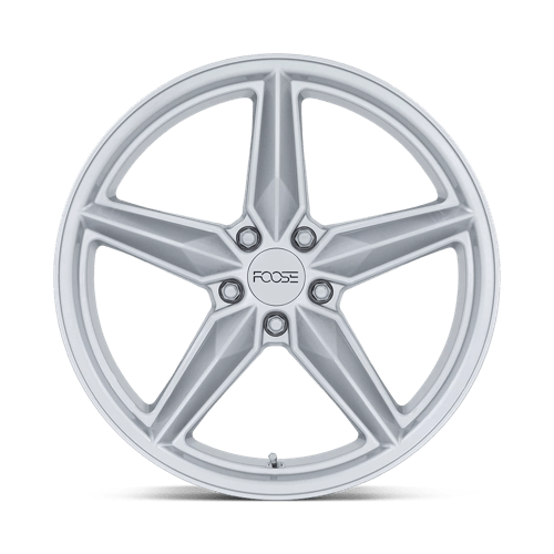 Foose 1PC | F174 CF8 | Gloss Silver | 20X11 | 5X114.3 | 50mm/7.97" | F174201166+50