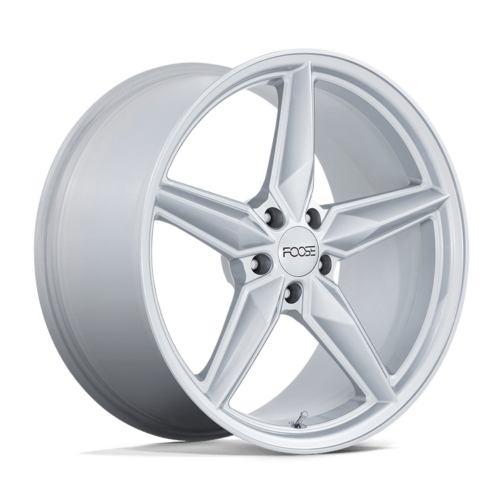 Foose 1PC | F174 CF8 | Gloss Silver | 20X10 | 5X114.3 | 35mm/6.88" | F174200066+35