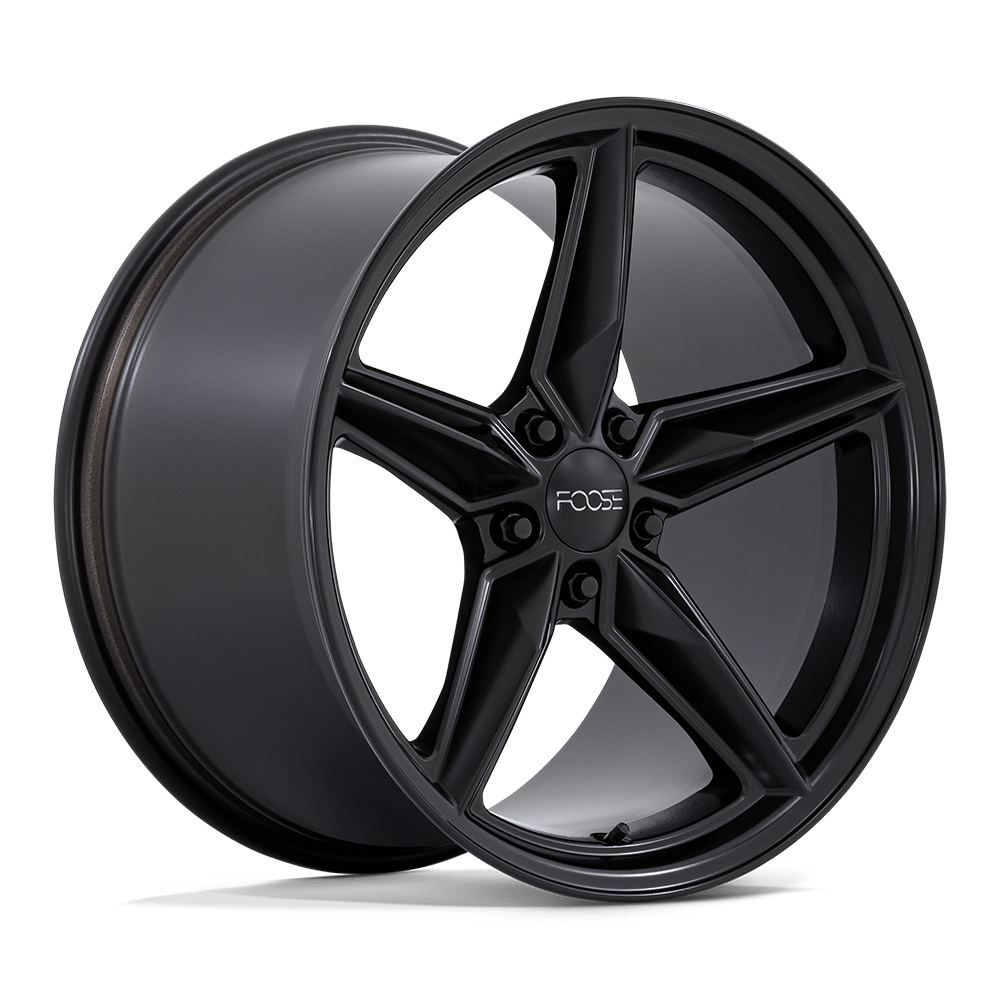 Foose 1PC | F175 CF8 | Matte Black | 20X11 | 5X114.3 | 50mm/7.97" | F175201166+50