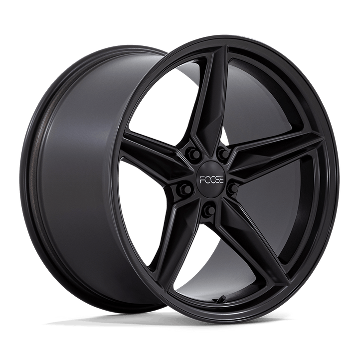 Foose 1PC | F175 CF8 | Matte Black | 19X11 | 5X114.3 | 50mm/7.97" | F175191166+50