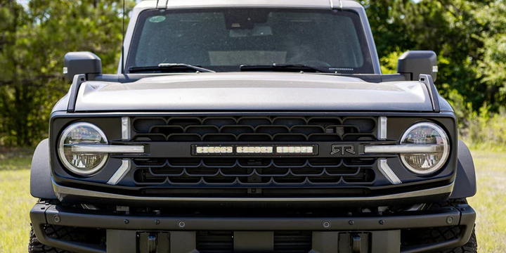 RTR Bronco 2021-2023 Front Grille Kit - w/ Light Bar
