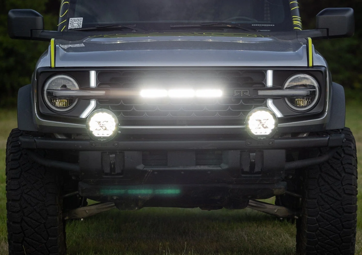 RTR Bronco 2021-2023 Front Grille Kit - w/ Light Bar