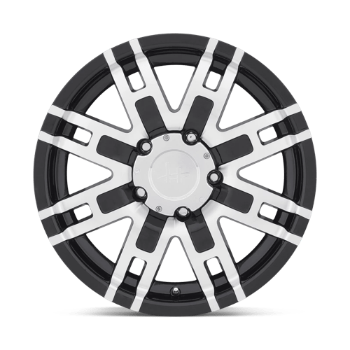 Helo | HE835 | Gloss Black Machined | 18X9 | 5X114.3 | 18mm/5.71" | HE83589012318T