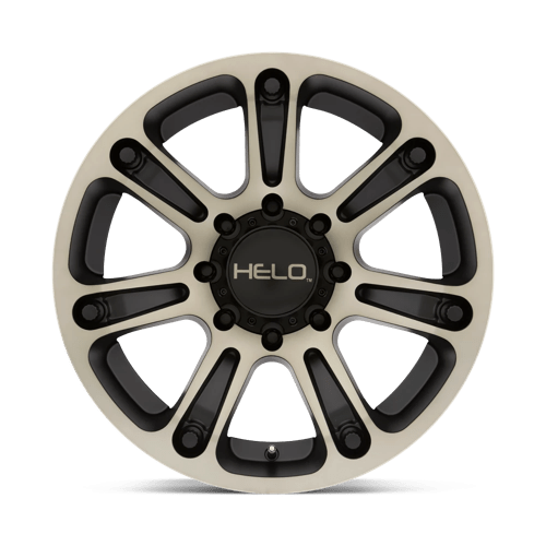 Helo | HE904 | Satin Black Machined Dark Tint | 17X9 | 6X139.7 | 0mm/5" | HE90479068900
