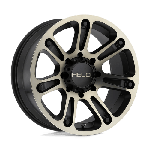Helo | HE904 | Satin Black Machined Dark Tint | 17X9 | 6X139.7 | 0mm/5" | HE90479068900