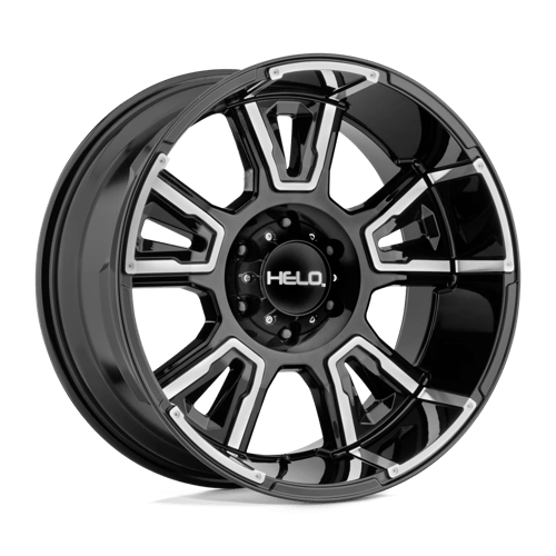 Helo | HE914 | Gloss Black Machined | 20X10 | 6X135 | -18mm/4.79" | HE91421063318N