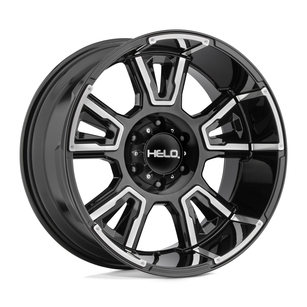 Helo | HE914 | Gloss Black Machined | 20X10 | 6X135 | -18mm/4.79" | HE91421063318N