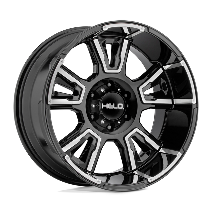 Helo | HE914 | Gloss Black Machined | 20X10 | 6X135 | -18mm/4.79" | HE91421063318N