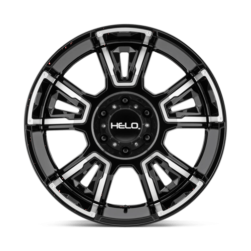 Helo | HE914 | Gloss Black Machined | 20X10 | 6X135 | -18mm/4.79" | HE91421063318N