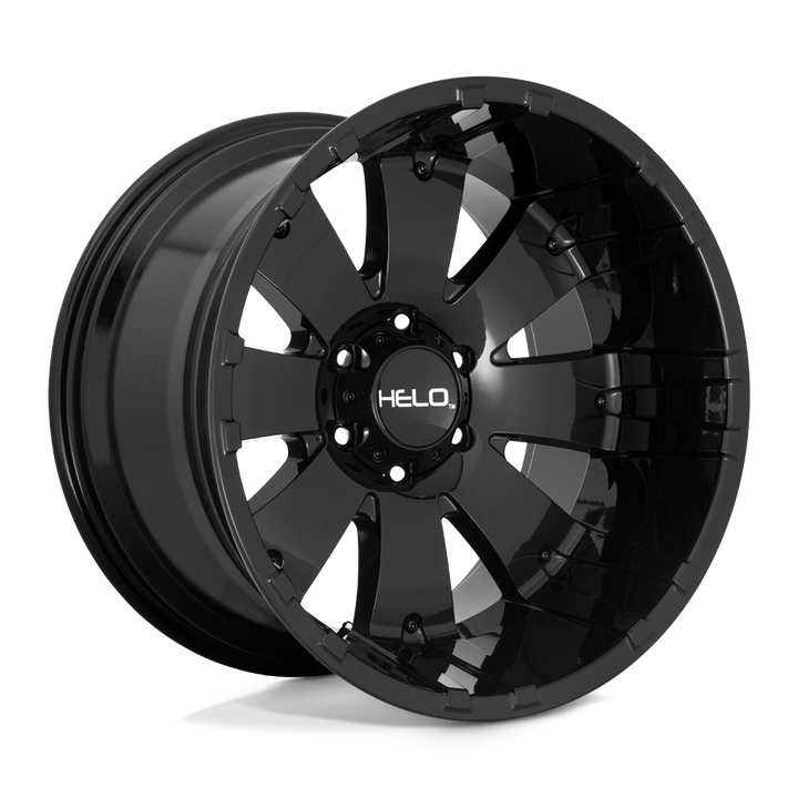 Helo | HE917 | Gloss Black | 20X12 | 6X139.7 | -44mm/4.77" | HE91721268344N