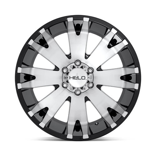 Helo | HE917 | Gloss Black Machined | 20X10 | 8X170 | -18mm/4.79" | HE91721087518N
