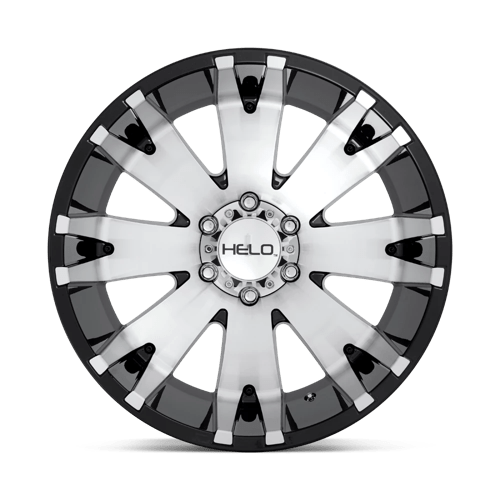 Helo | HE917 | Gloss Black Machined | 20X10 | 6X139.7 | -18mm/4.79" | HE91721068518N