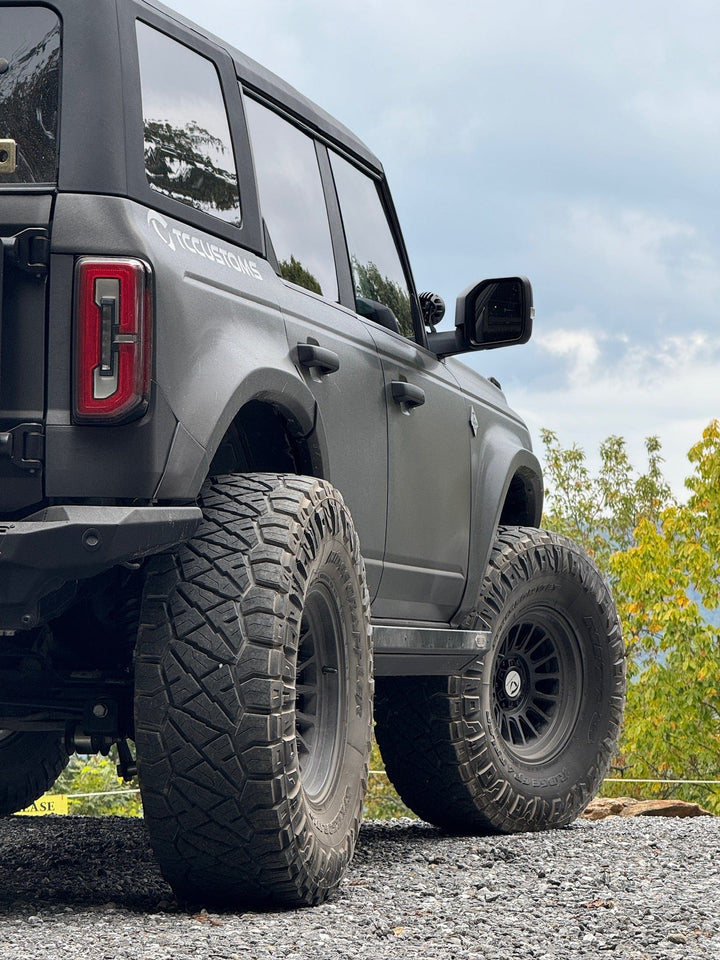 Power Deployable Steps - Rock Sliders - 2021-2023 Ford Bronco 2-door and 4-door