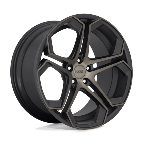 Foose 1PC | F168 IMPALA | Matte Machined Double Dark Tint | 20X10.5 | 5X114.3 | 40mm/7.32" | F168200565+40