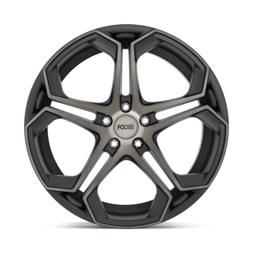 Foose 1PC | F168 IMPALA | Matte Machined Double Dark Tint | 20X10.5 | 5X114.3 | 40mm/7.32" | F168200565+40