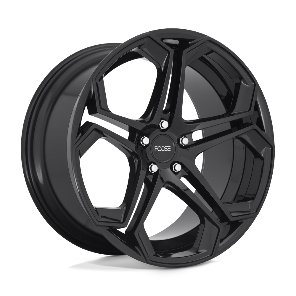 Foose 1PC | F169 IMPALA | Gloss Black | 20X10.5 | 5X114.3 | 40mm/7.32" | F169200565+40