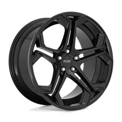 Foose 1PC | F169 IMPALA | Gloss Black | 20X10.5 | 5X114.3 | 40mm/7.32" | F169200565+40