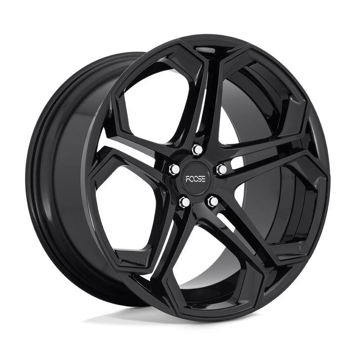 Foose 1PC | F169 IMPALA | Gloss Black | 20X10.5 | 5X114.3 | 40mm/7.32" | F169200565+40