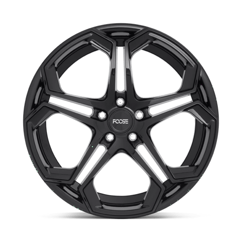 Foose 1PC | F169 IMPALA | Gloss Black | 20X10.5 | 5X114.3 | 40mm/7.32" | F169200565+40