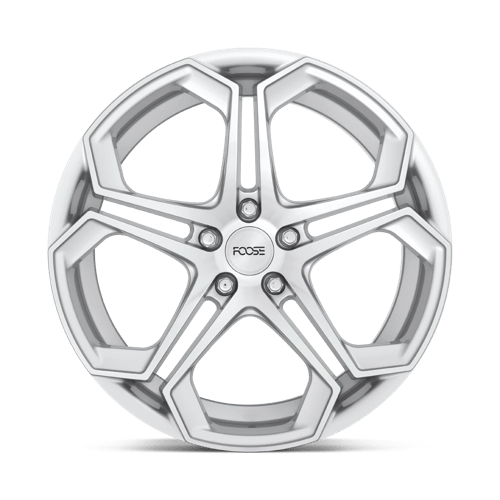 Foose 1PC | F170 IMPALA | Gloss Silver Machined | 20X10.5 | 5X114.3 | 40mm/7.32" | F170200565+40