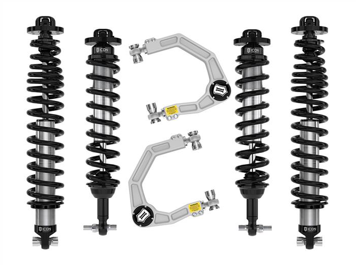 Icon 2021-2023 BRONCO SASQUATCH 23IN LIFT STAGE 3 SUSPENSION SYSTEM BILLET