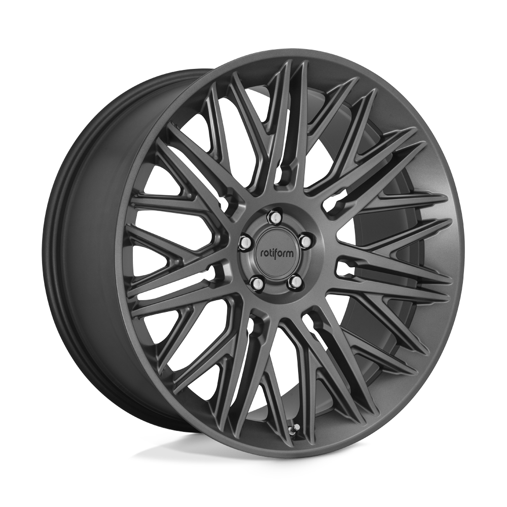 Rotiform | R163 JDR | Matte Anthracite | 22X10 | 6X135 | 30mm/6.68" | R163220089+30
