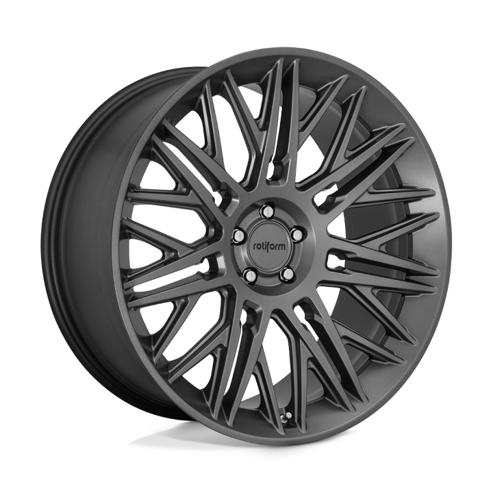 Rotiform | R163 JDR | Matte Anthracite | 22X10 | 6X135 | 30mm/6.68" | R163220089+30