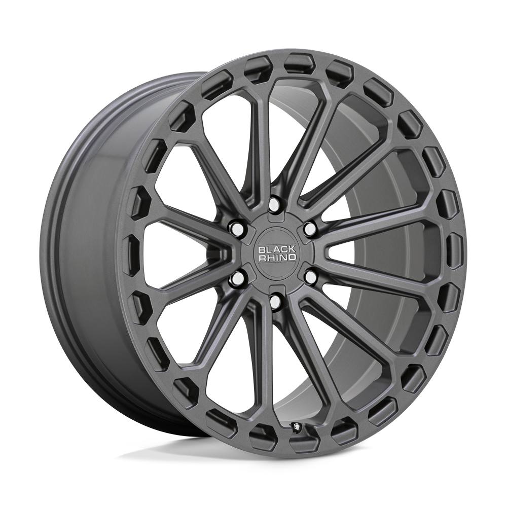 Black Rhino Hard Alloys | KAIZEN | Matte Gunmetal | 17X9.5 | 6X135 | 12mm/5.72" | 1795KZN126135G87