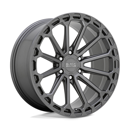 Black Rhino Hard Alloys | KAIZEN | Matte Gunmetal | 17X9.5 | 6X135 | 12mm/5.72" | 1795KZN126135G87