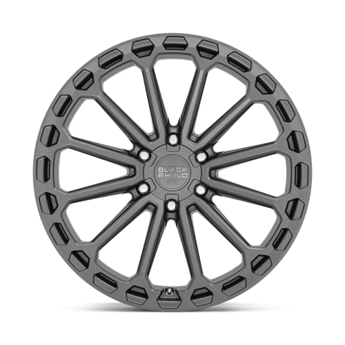 Black Rhino Hard Alloys | KAIZEN | Matte Gunmetal | 20X9.5 | 6X135 | 12mm/5.72" | 2095KZN126135G87