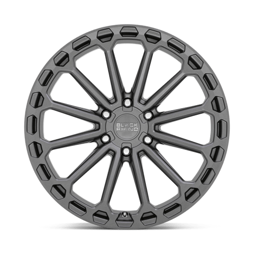 Black Rhino Hard Alloys | KAIZEN | Matte Gunmetal | 17X9.5 | 6X135 | 12mm/5.72" | 1795KZN126135G87