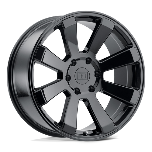 Level 8 | ENFORCER | Gloss Black | 17X8.5 | 6X139.7 | -24mm/3.81" | 1785ENF-46140B12
