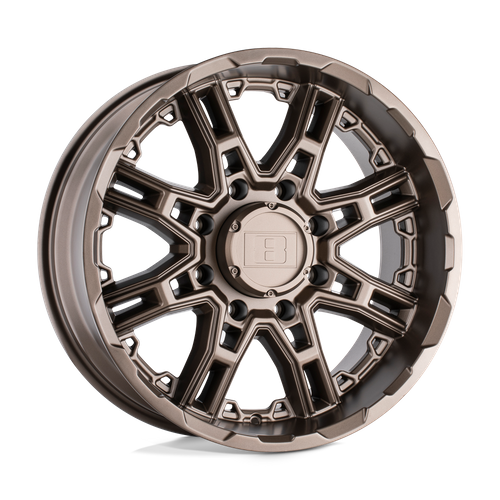 Level 8 | SLINGSHOT | Matte Bronze | 17X8.5 | 6X139.7 | 10mm/5.14" | 1785LST106140Z12X