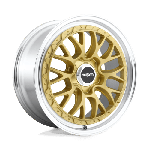 Rotiform | R156 LSR | Matte Gold Machined | 18X8.5 | 5X114.3 | 35mm/6.13" | R156188565+35