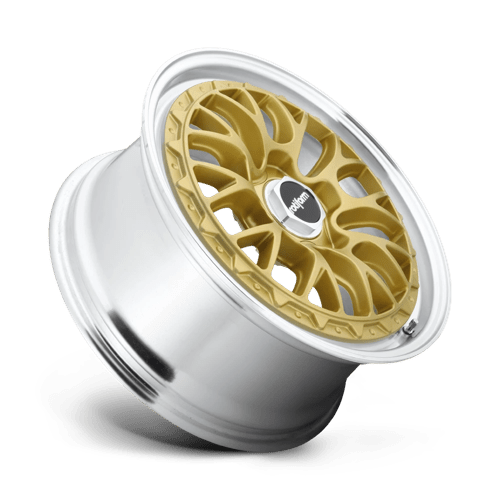 Rotiform | R156 LSR | Matte Gold Machined | 18X8.5 | 5X114.3 | 35mm/6.13" | R156188565+35