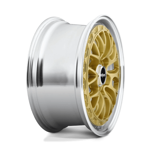 Rotiform | R156 LSR | Matte Gold Machined | 18X8.5 | 5X114.3 | 35mm/6.13" | R156188565+35